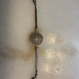 Brighton “RETIRED” Illumina medallion Bracelet Swarovski crystals